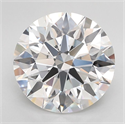 Lab Grown Diamond 3.75 Carats, Round with Ideal Cut, D Color, VVS1 Clarity and Certified by IGI