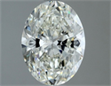 Diamante Natural 1.51 quilates, Ovalado , Color I, claridad SI1 y certificado IGI