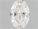 Natural Diamond 0.51 Carats, Oval with  Cut, G Color, SI1 Clarity and Certified by GIA