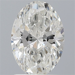 Picture of Natural Diamond 1.33 Carats, Oval with  Cut, G Color, SI2 Clarity and Certified by GIA