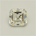 Natural Diamond 1.20 Carats, Asscher with  Cut, H Color, VS2 Clarity and Certified by IGI