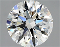 Diamante Natural 1.80 quilates, Redondo , Color G, claridad VVS2 y certificado GIA
