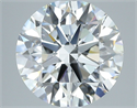 Natural Diamond 3.13 Carats, Round with Excellent Cut, G Color, VVS1 Clarity and Certified by GIA