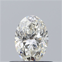 Diamante Natural 0.50 quilates, Ovalado , Color I, claridad SI2 y certificado GIA
