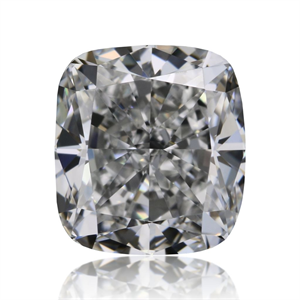 Foto Diamante Natural 0.90 quilates, Del cojín , Color F, claridad VVS2 y certificado GIA de