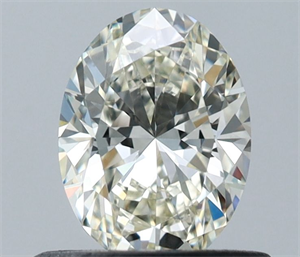 Picture of Natural Diamond 0.51 Carats, Oval with  Cut, J Color, VVS1 Clarity and Certified by IGI