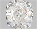 Natural Diamond 1.02 Carats, Cushion with  Cut, I Color, SI2 Clarity and Certified by GIA