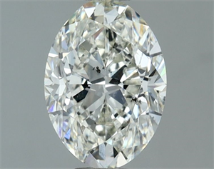 Picture of Natural Diamond 1.20 Carats, Oval with  Cut, I Color, SI1 Clarity and Certified by IGI
