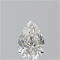 Diamante Natural 0.90 quilates, De pera , Color G, claridad SI2 y certificado GIA