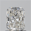 Natural Diamond 0.90 Carats, Radiant with  Cut, G Color, VS2 Clarity and Certified by GIA