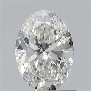 Picture of Natural Diamond 0.75 Carats, Oval with  Cut, H Color, VVS1 Clarity and Certified by GIA