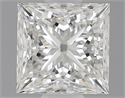 Natural Diamond 1.02 Carats, Princess with  Cut, I Color, VVS1 Clarity and Certified by GIA