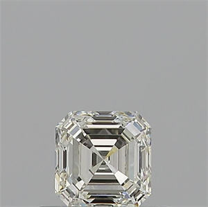 Foto Diamante Natural 0.51 quilates, Asscher , Color J, claridad VVS1 y certificado GIA de
