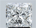 Diamante Natural 2.02 quilates, Princesa , Color G, claridad SI2 y certificado GIA