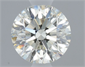 Diamante Natural 0.70 quilates, Redondo , Color L, claridad SI2 y certificado GIA