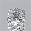 Natural Diamond 0.53 Carats, Cushion with  Cut, E Color, VS1 Clarity and Certified by GIA