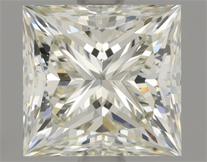Foto Diamante Natural 1.51 quilates, Princesa , Color L, claridad VS1 y certificado GIA de