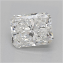 Natural Diamond 1.30 Carats, Radiant with  Cut, G Color, SI2 Clarity and Certified by GIA
