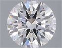 Del inventario de diamantes de laboratorio, 2.01 quilates, Redondo , Color D, claridad VVS2 y certificado IGI