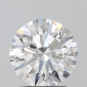 Picture of Natural Diamond 2.01 Carats, Round with Excellent Cut, D Color, SI1 Clarity and Certified by GIA