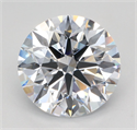 Lab Grown Diamond 3.55 Carats, Round with Ideal Cut, F Color, VVS1 Clarity and Certified by IGI