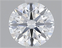 Del inventario de diamantes de laboratorio, 1.54 quilates, Redondo , Color D, claridad SI1 y certificado GIA