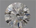 Natural Diamond 0.42 Carats, Round with Excellent Cut, H Color, VVS1 Clarity and Certified by GIA