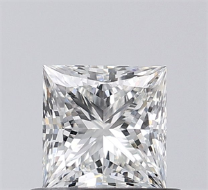 Foto Diamante Natural 0.70 quilates, Princesa , Color I, claridad VS2 y certificado GIA de