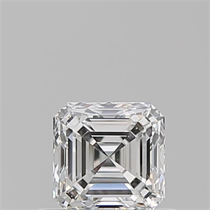 Foto Diamante Natural 0.56 quilates, Asscher , Color E, claridad VS1 y certificado GIA de