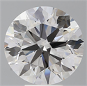 Lab Grown Diamond 7.05 Carats, Round with Ideal Cut, F Color, VS1 Clarity and Certified by IGI