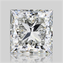 Diamante Natural 1.01 quilates, Princesa , Color I, claridad VVS1 y certificado GIA