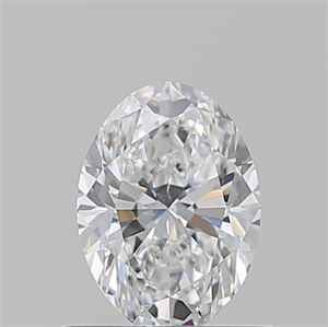 Picture of Natural Diamond 0.71 Carats, Oval with  Cut, D Color, VS2 Clarity and Certified by GIA