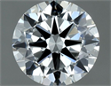 Diamante Natural 0.50 quilates, Redondo , Color G, claridad VVS1 y certificado IGI