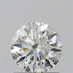 Picture of Natural Diamond 1.01 Carats, Round with Excellent Cut, H Color, SI1 Clarity and Certified by GIA