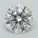 Lab Grown Diamond 1.31 Carats, Round with Ideal Cut, E Color, VVS2 Clarity and Certified by IGI