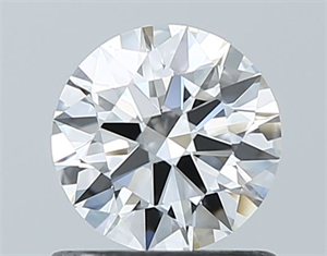 Picture of Natural Diamond 0.70 Carats, Round with Excellent Cut, E Color, VS2 Clarity and Certified by GIA