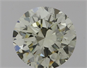 Natural Diamond 0.80 Carats, Round with Excellent Cut, M Color, VVS1 Clarity and Certified by IGI