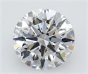 Del inventario de diamantes de laboratorio, 0.87 quilates, Redondo , Color D, claridad FL y certificado GIA
