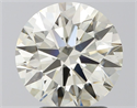 Diamante Natural 2.50 quilates, Redondo , Color K, claridad VS2 y certificado IGI