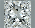 Natural Diamond 1.30 Carats, Princess with  Cut, H Color, VS1 Clarity and Certified by IGI
