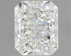 Picture of Natural Diamond 1.01 Carats, Radiant with  Cut, H Color, VS1 Clarity and Certified by GIA