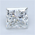 Diamante Natural 1.62 quilates, Princesa , Color G, claridad I1 y certificado GIA