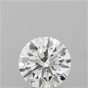 Lab Grown Diamond 1.03 Carats, Round with Ideal Cut, D Color, VS1 Clarity and Certified by IGI