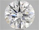 Natural Diamond 2.12 Carats, Round with Excellent Cut, G Color, VS2 Clarity and Certified by GIA