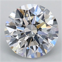 Lab Grown Diamond 1.23 Carats, Round with Ideal Cut, D Color, VS1 Clarity and Certified by IGI