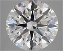 Natural Diamond 5.02 Carats, Round with Excellent Cut, E Color, VS1 Clarity and Certified by GIA