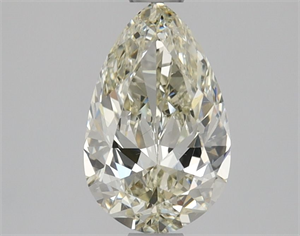 Picture of Natural Diamond 1.00 Carats, Pear with  Cut, L Color, SI1 Clarity and Certified by GIA