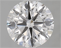 Diamante Natural 1.31 quilates, Redondo , Color E, claridad VVS2 y certificado GIA