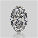 Diamante Natural 0.81 quilates, Ovalado , Color F, claridad VVS1 y certificado GIA