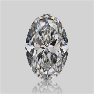 Foto Diamante Natural 0.81 quilates, Ovalado , Color F, claridad VVS1 y certificado GIA de